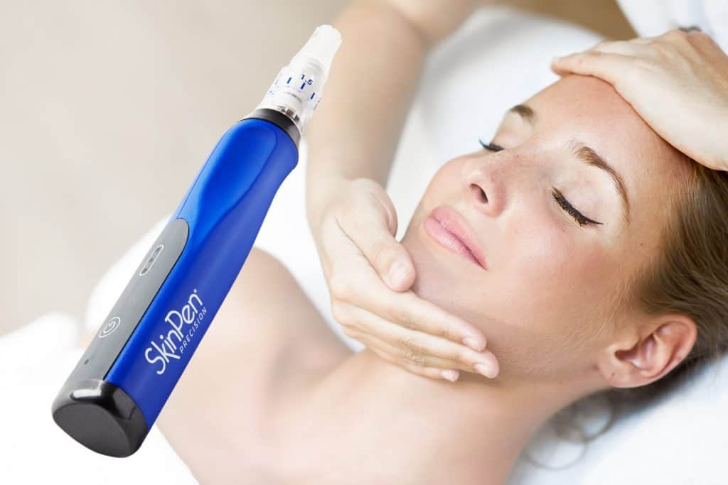 Microneedling with skinpen